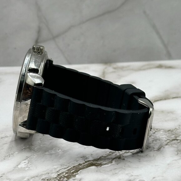 Game Time Arizona State Sun Devils Watch Men Silver Tone Black 50MM Large Dial - Picture 8 of 12